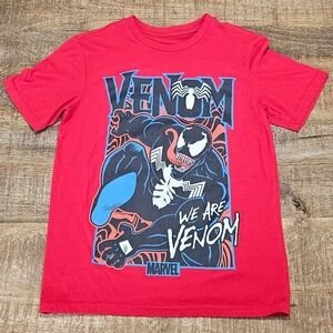 Boys Marvel Venom T-shirt Sz 10/12